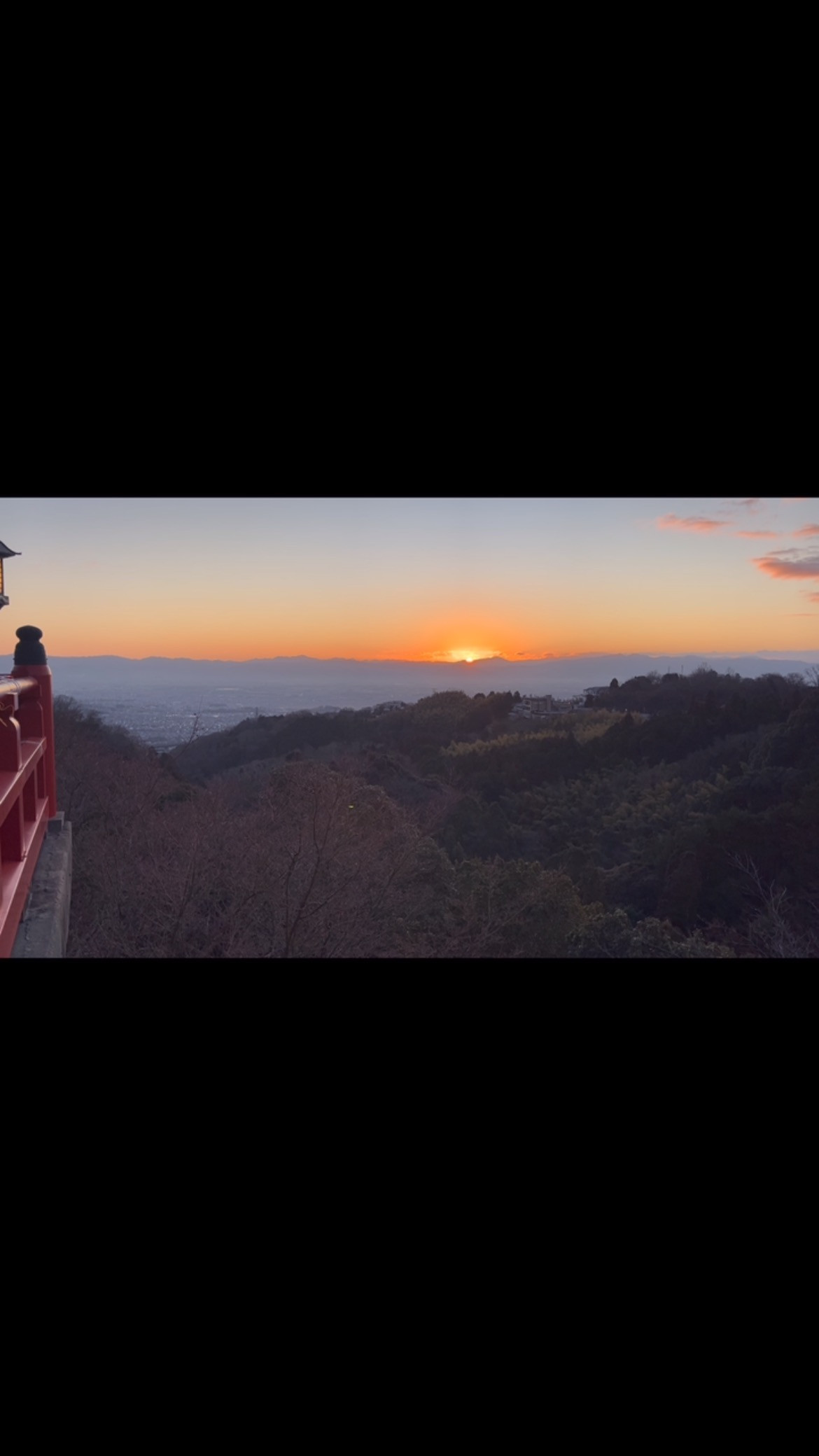 久しぶりのご来光